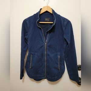Liverpool Jeans Company Women's Dark Blue Jean Jacket